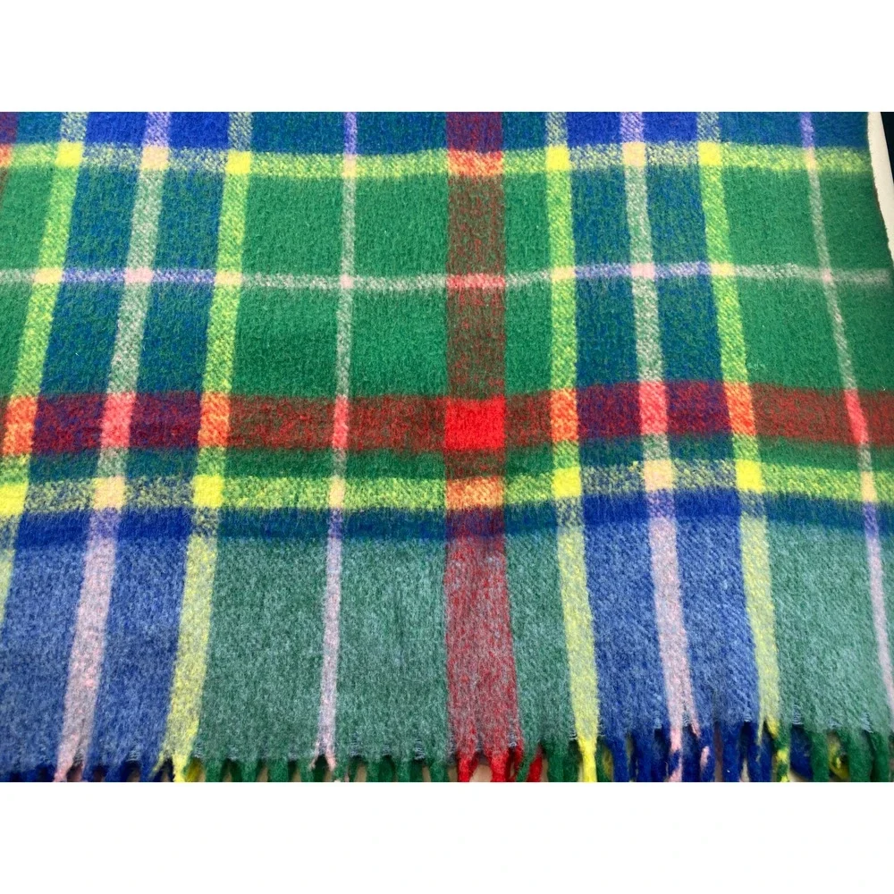 Anthropologie blanket tartan